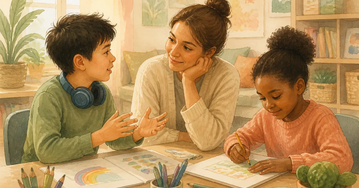 What autistic children say about home, school, and masking