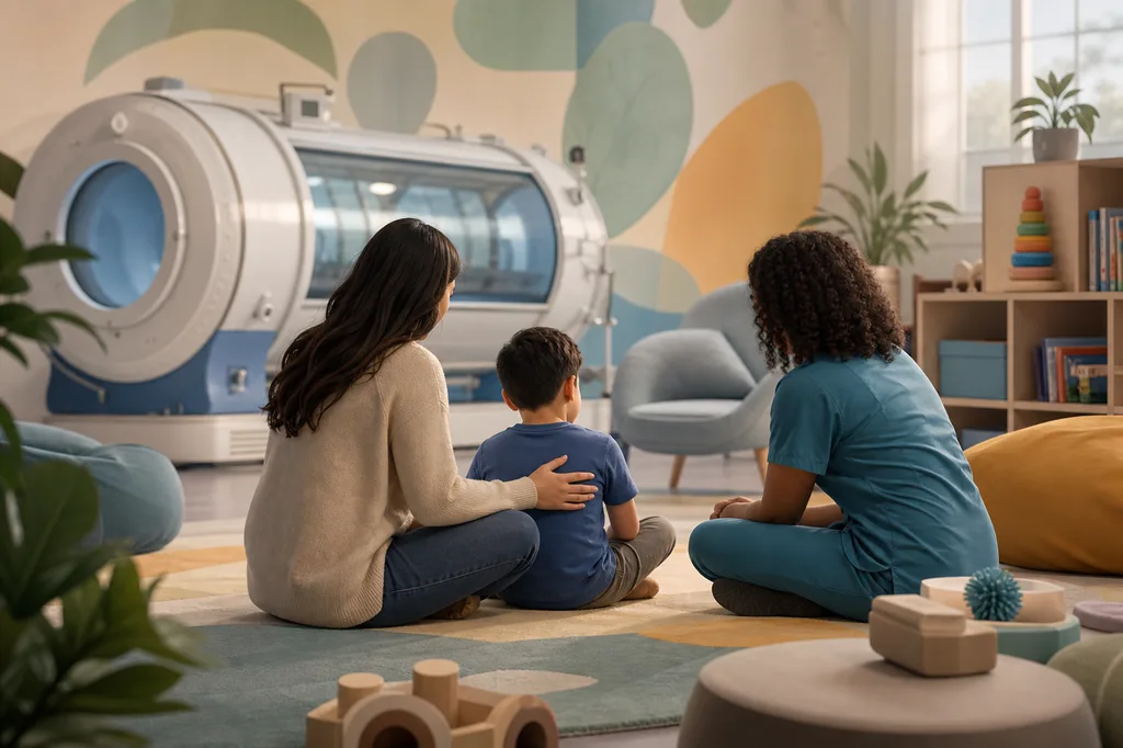 Hyperbaric oxygen for autism: this Cochrane review found no clear benefit
