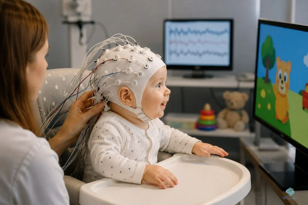 Brain activity in infancy and later language development: what this study found