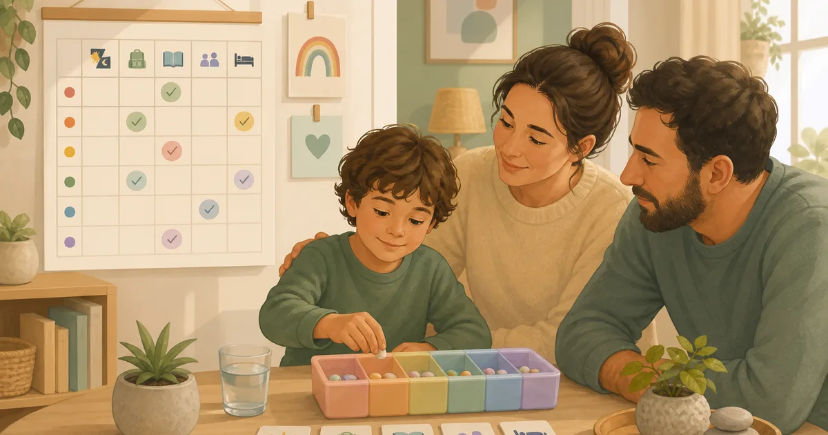Medication Routines for Autistic Children: A Complete Family Guide