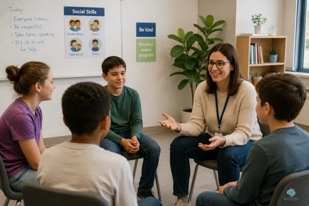 Do Social Skills Groups Help Autistic Children and Teens?